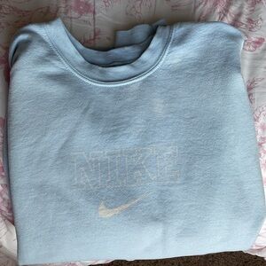 Nike Light Blue Sweatshirt